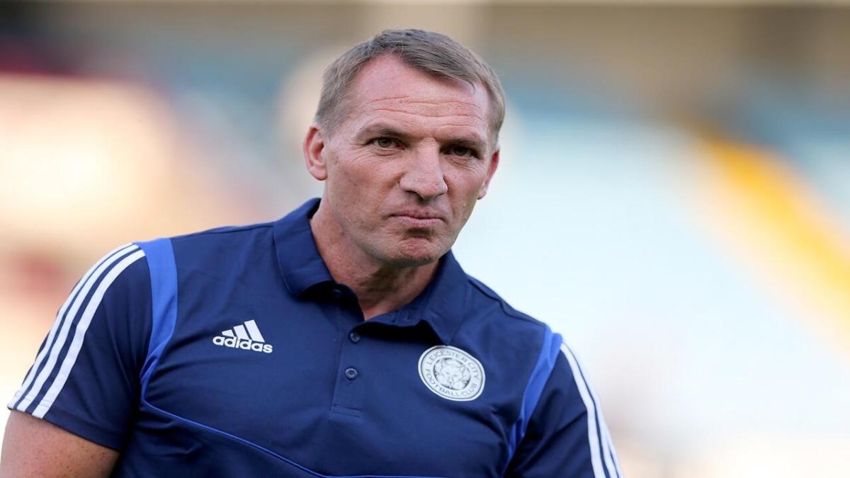 Leicester manager Brendan Rodgers
